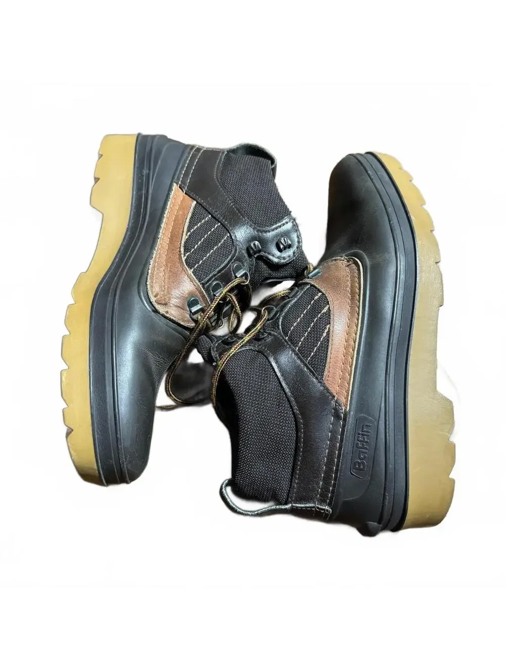 Baffin Mens Duck Boots Canada Heritage Waterproof Winter Leather Insulated 11